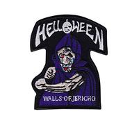 SigitasTrading Helloween Walls of Jericho Speed Und Pow Écusson Patch en Fer brodé sur Accessoire