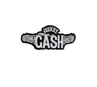 SigitasTrading Johnny Cash Fly Écusson Patch en Fer brodé sur Accessoire
