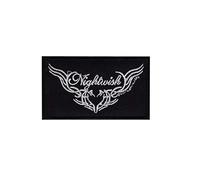 SigitasTrading Nightwish Heart Symphonic Metal Band Écusson Patch en Fer brodé sur Accessoire