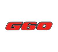 Sigle G60 de calandre 7 barrettes pour VW Corrado G60 phase 1 (08/1988-08/1991)