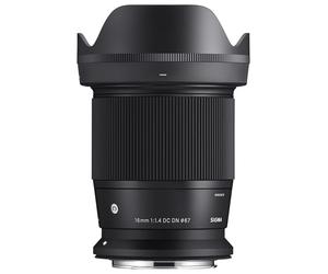 Sigma 16mm F1.4 DC DN | C, Canon RF MILC Grand-angle Noir