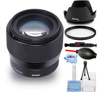Sigma 56mm F/1.4 DC DN Contemporary Objectif pour Fujifilm X - 7PC Accessory Lot