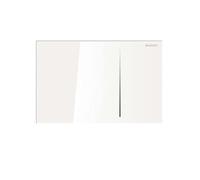 Geberit Plaque de déclenchement Sigma 70 Verre blanc