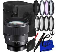Sigma 85mm F/1.4 Dg Dn Type Objectif pour sony E 322965 - 12PC Accessoire Bundle