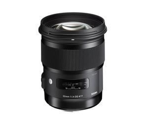 Sigma Art, 50mm F1.4 DG HSM SLR Noir