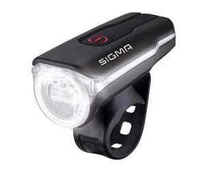SIGMA Aura 60 USB | Phare Avant de vélo | phare avant à batterie | 3 modes d'éclairage | phare avant résistant aux intempéries et rechargeable