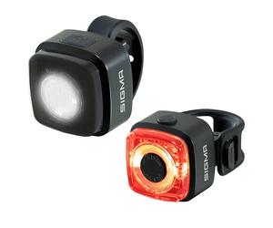SIGMA Aura Micro Set | Kit d'éclairage pour vélo à Batterie | Idéal pour les enfants, le quotidien et l'aventure | Kit d'éclairage résistant aux intempéries