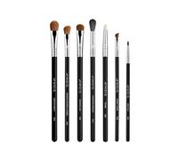 Sigma Beauty Basic Eye Brush Lot De 7 - Pinceau De Maquillage Pour Fard à Paupières - Fard à Paupières, Sourcils, Maquillage Pour Les Yeux Et Pli Coupé - Pinceaux De Maquillage, Fibres Synthétiques