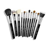 Sigma Beauty Ck001 Lot De 12 Pinceaux De Maquillage - Kit De Maquillage Essentiel Pour Fond De Teint, Poudre, Correcteur Et Contour, Pinceau De Maquillage Pour Fard à Paupières, Fard à Joues Et Lèvres