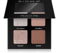 Sigma Beauty Quad palette de fards à paupières teinte Peach Pie 4 g