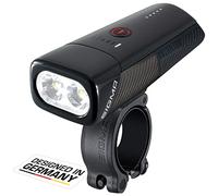 SIGMA Lumiere Velo Avant Buster 1100 - Lampe Velo LED Puissantes avec Six Modes d'Éclairage & Indicateur de Batterie | USB-C Rechargeable Eclairage Velo avec 165m de Portée Jusqu'à 50h