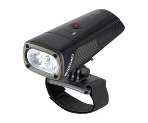 SIGMA Buster 1600HL | Lampe de Casque Rechargeable de 1600 lumens | Lampe de casque avec 6 modes d'éclairage | Excellent flux lumineux avec double lentille innovante