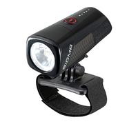 SIGMA BUSTER 400 HL | lampe de casque rechargeable de 400 lumens | 5 modes d'éclairage | Avec fonction « Quick release » pour une fixation rapide | Couleur : noir