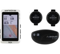 Sigma Sport GPS Compteur Vélo - ROX 12.1 EVO - Sensor Set - blanc taille unique
