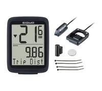 Sigma Compteur de vélo BC 8.0 WR filaire 8 fonctions étanche Noir/Gris