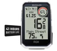 Sigmaitalia Compteur vélo Rox 4.0 Endurance HR Set – Clair White