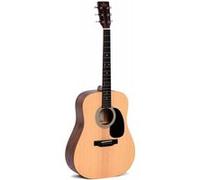 DM-ST - Guitare acoustique Dreadnought - Naturel satiné