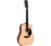 Sigma DM12E - Guitare électro-acoustique 12 cordes Dreadnought - Naturel satiné