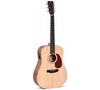Sigma DM7E - Guitare électro-acoustique 7 cordes Dreadnought - Naturel satiné