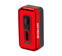 Sigmaitalia Feu arrière de vélo HIRO 70 – COB, homologué StVZO, USB-C, portée 500 m, sans outil