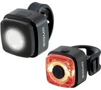Sigma Kit d'éclairage de vélo AURA MICRO Set Luminaire LED fonctionnant à pile à batterie