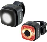 Sigma Kit déclairage de vélo AURA MICRO Set Luminaire LED fonctionnant à pile à batterie