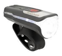 Sigma Aura 80 | Eclairage vélo LED 80 lux | Eclairage Avant à Batterie homologué StVZO avec 4 Modes d'éclairage | Portée d'éclairage de 90 m