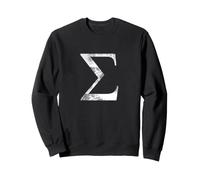 Sigma Lettre de l'alphabet Grec Symbole Sweatshirt