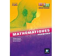 Sigma Mathématiques 1re Bac STI2D - STL