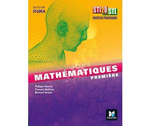 Sigma Mathématiques 1re Bac STI2D - STL