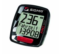 Sigmaitalia Compteur moto MC 10 – Numérique multifonctions – Noir