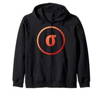 Sigma minuscule - Dix-huitième lettre de l'alphabet grec Sweat à Capuche