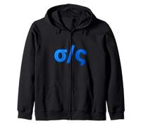Sigma minuscule - Dix-huitième lettre de l'alphabet grec Sweat à Capuche