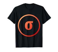 Sigma minuscule - Dix-huitième lettre de l'alphabet grec T-Shirt