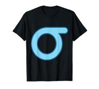 Sigma minuscule - Dix-huitième lettre de l'alphabet grec T-Shirt