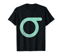 Sigma minuscule - Dix-huitième lettre de l'alphabet grec T-Shirt