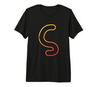 Sigma Minuscule - Dix-huitième Lettre de l'alphabet Grec T-Shirt Haut de Gamme