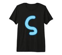 Sigma Minuscule - Dix-huitième Lettre de l'alphabet Grec T-Shirt Haut de Gamme