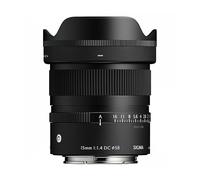 Sigma Objectif 15mm f/1.4 DC Contemporary Compatible avec Sony E | Polyvalence, maniabilité exceptionnelle.