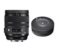 Sigma Objectif 24-70mm F2, 8 DG OS HSM Art - Monture Nikon & Support de Station d'accueil USB 878306 pour Objectif Nikon - Noir