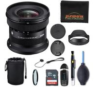 Sigma Objectif contemporain 10-18 mm f2.8 DC DN pour Sony E avec Sunshine Photo Advanced Bundle