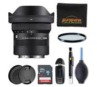 Sigma Objectif contemporain 10-18 mm f2.8 DC DN pour Sony E avec Sunshine Photo Basic Bundle