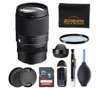 Sigma Objectif contemporain 16-300 mm f3.5-6.7 DC OS pour Sony E avec Sunshine Photo Basic Bundle