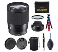 Sigma Objectif contemporain 16 mm f1.4 DC DN pour Sony E avec faisceau Sunshine Pro