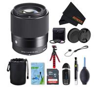 Sigma Objectif contemporain DC DN 30 mm f1.4 pour Sony E avec Sunshine Photo Professional Bundle