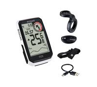 SIGMA odomètre GPS avec capteur de fréquence cardiaque ROX 4.0 ENDURANCE SET
