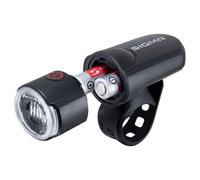 Sigmaitalia Lumière avant Aura 30 – LED 30 lux, à piles, 2 modes, Noir, 8h