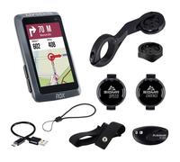 Sigma ROX 12.1 EVO Sensor Set - Night Grey GPS de vélo vélo Europe Bluetooth®, GPS, GLONASS