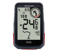 SIGMA ROX 4.0 Black Ordinateur De Vélo sans Fil, avec GPS Et Navigation, avec Support GPS, Navigation De Plein Air par GPS avec Mesure D’Altitude, Noir