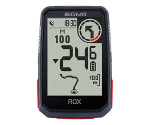SIGMA ROX 4.0 Black Sensor Set | Ordinateur de vélo sans Fil GPS & Navigation avec capteurs de Vitesse, de fréquence Cardiaque et de Cadence | Navigation GPS extérieure avec altimètre
